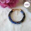CHIC & ELEGANCE || Bracelet Crocheté Fait Main En Acier Inoxydable Et Perles “Miyuki”
