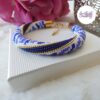 LEOPARD OF COLORS || Bracelet Crocheté Fait Main En Acier Inoxydable Et Perles “Miyuki”