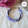 LEOPARD OF COLORS || Bracelet Crocheté Fait Main En Acier Inoxydable Et Perles “Miyuki”