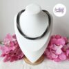 SPARKLING DREAMS || Collier Crocheté Fait Main Acier Inoxydable et Perles “Miyuki”
