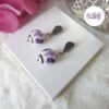 LEOPARD OF COLORS || Boucles d'oreilles Crocheté Acier Inoxydable en Spirales avec Perles "Miyuki"