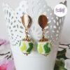 LEOPARD OF COLORS || Boucles d'oreilles Crocheté Acier Inoxydable en Spirales avec Perles "Miyuki"