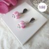 LEOPARD OF COLORS || Boucles d'oreilles Crocheté Acier Inoxydable en Spirales avec Perles "Miyuki"
