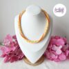 LEOPARD OF COLORS || Collier Crocheté Acier Inoxydable en Spirales avec Perles "Miyuki"