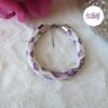 ONCE DE CHARMES || Bracelet Crocheté Fait Main En Acier Inoxydable Et Perles “Miyuki”