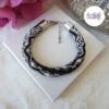 ONCE DE CHARMES || Bracelet Crocheté Fait Main En Acier Inoxydable Et Perles “Miyuki”