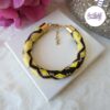 ONCE DE CHARMES || Bracelet Crocheté Fait Main En Acier Inoxydable Et Perles “Miyuki”