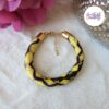 ONCE DE CHARMES || Bracelet Crocheté Fait Main En Acier Inoxydable Et Perles “Miyuki”