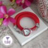 Bracelet Multi rang Montre Fait Main en Perles "Miyuki" Noires et Acier Inoxydable