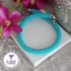 Bracelet Multi rang Montre Fait Main en Perles "Miyuki" Noires et Acier Inoxydable