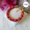SELEN || Bracelet Crocheté Fait Main En Acier Inoxydable Et Perles “Miyuki”, Mesh en Crystal