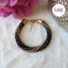 SPARKLING DREAMS || Bracelet Crocheté Fait Main En Acier Inoxydable Et Perles “Miyuki”