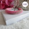 SPARKLING DREAMS || Bracelet Crocheté Fait Main En Acier Inoxydable Et Perles “Miyuki”