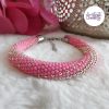 SPARKLING DREAMS || Bracelet Crocheté Fait Main En Acier Inoxydable Et Perles “Miyuki”