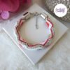 TELIA || Bracelet Crocheté Fait main en Perles “Miyuki” - Rouge
