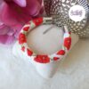 TELIA || Bracelet Crocheté Fait main en Perles “Miyuki” - Rouge