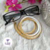 2 en 1 : Cordon pour Lunettes / Collier Acier Inoxydable Bicolor avec des perles 'Miyuki'