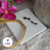 2 en 1 : Cordon pour Lunettes / Collier Acier Inoxydable Bicolor avec des perles 'Miyuki'