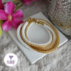 2 en 1 : Cordon pour Lunettes / Collier Acier Inoxydable Bicolor avec des perles 'Miyuki'