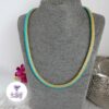 2 en 1 : Cordon pour Lunettes / Collier Acier Inoxydable Bicolor avec des perles 'Miyuki'