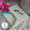 2 en 1 : Cordon pour Lunettes / Collier Acier Inoxydable Bicolor avec des perles 'Miyuki'