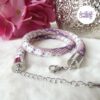 LITTLE FLOWERS || Collier Crocheté Acier Inoxydable en Spirales avec Perles "Miyuki"