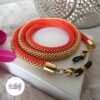 2 en 1 : Cordon pour Lunettes / Collier Acier Inoxydable Bicolor avec des perles 'Miyuki'