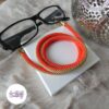 2 en 1 : Cordon pour Lunettes / Collier Acier Inoxydable Bicolor avec des perles 'Miyuki'