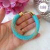 SPARKLING DREAMS || Bracelet Crocheté Fait Main En Acier Inoxydable Et Perles “Miyuki”