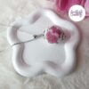 TELIA || Pendentif Crocheté Fait Main en Perles "Miyuki" - Violet Parme