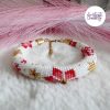 BIANCA || Bracelet Crocheté Fait Main En Perles “Miyuki” - Rouge