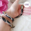 SNAKE || Collier Crocheté Fait Main En Perles “Miyuki”
