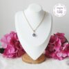 TENSHA || Collier Fait main en Acier Inoxydable, Perles Tensha & Cristal