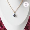 TENSHA || Collier Fait main en Acier Inoxydable, Perles Tensha & Cristal