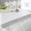 TENSHA || Collier Fait main en Acier Inoxydable, Perles Tensha & Cristal