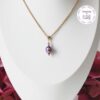TENSHA || Collier Fait main en Acier Inoxydable, Perles Tensha & Cristal
