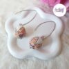 CHIC & ELEGANCE || Boucles d’oreilles Crochetées Boules de 17 mm en Perles “Miyuki” et en Acier Inoxydable