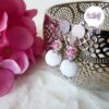 TELIA || Boucles d’oreilles Crochetées Boules de 17 mm en Perles “Miyuki” et Acier Inoxydable