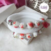 TELIA || Bracelet Mémoire Sans Fermoir Crocheté Fait Main en Perles "Miyuki" & Perles Céramique