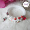 TELIA || Bracelet Mémoire Sans Fermoir Crocheté Fait Main en Perles "Miyuki" & Perles Céramique