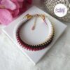 SILANDRIA || Bracelet Crocheté Fait Main en Acier Inoxydable et Perles “Miyuki”
