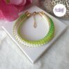 SILANDRIA || Bracelet Crocheté Fait Main en Acier Inoxydable et Perles “Miyuki”