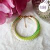 SILANDRIA || Bracelet Crocheté Fait Main en Acier Inoxydable et Perles “Miyuki”