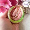 SILANDRIA || Bracelet Crocheté Fait Main en Acier Inoxydable et Perles “Miyuki”