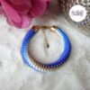 SILANDRIA || Bracelet Crocheté Fait Main en Acier Inoxydable et Perles “Miyuki”
