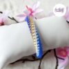 SILANDRIA || Bracelet Crocheté Fait Main en Acier Inoxydable et Perles “Miyuki”