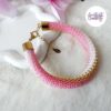SILANDRIA || Bracelet Crocheté Fait Main en Acier Inoxydable et Perles “Miyuki”