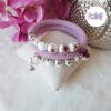 TELIA || Bracelet Mémoire Sans Fermoir Crocheté Fait Main en Perles "Miyuki" & Perles Céramique