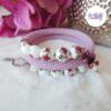 TELIA || Bracelet Mémoire Sans Fermoir Crocheté Fait Main en Perles "Miyuki" & Perles Céramique
