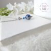 TENSHA || Collier Fait main en Acier Inoxydable, Perles Tensha & Cristal